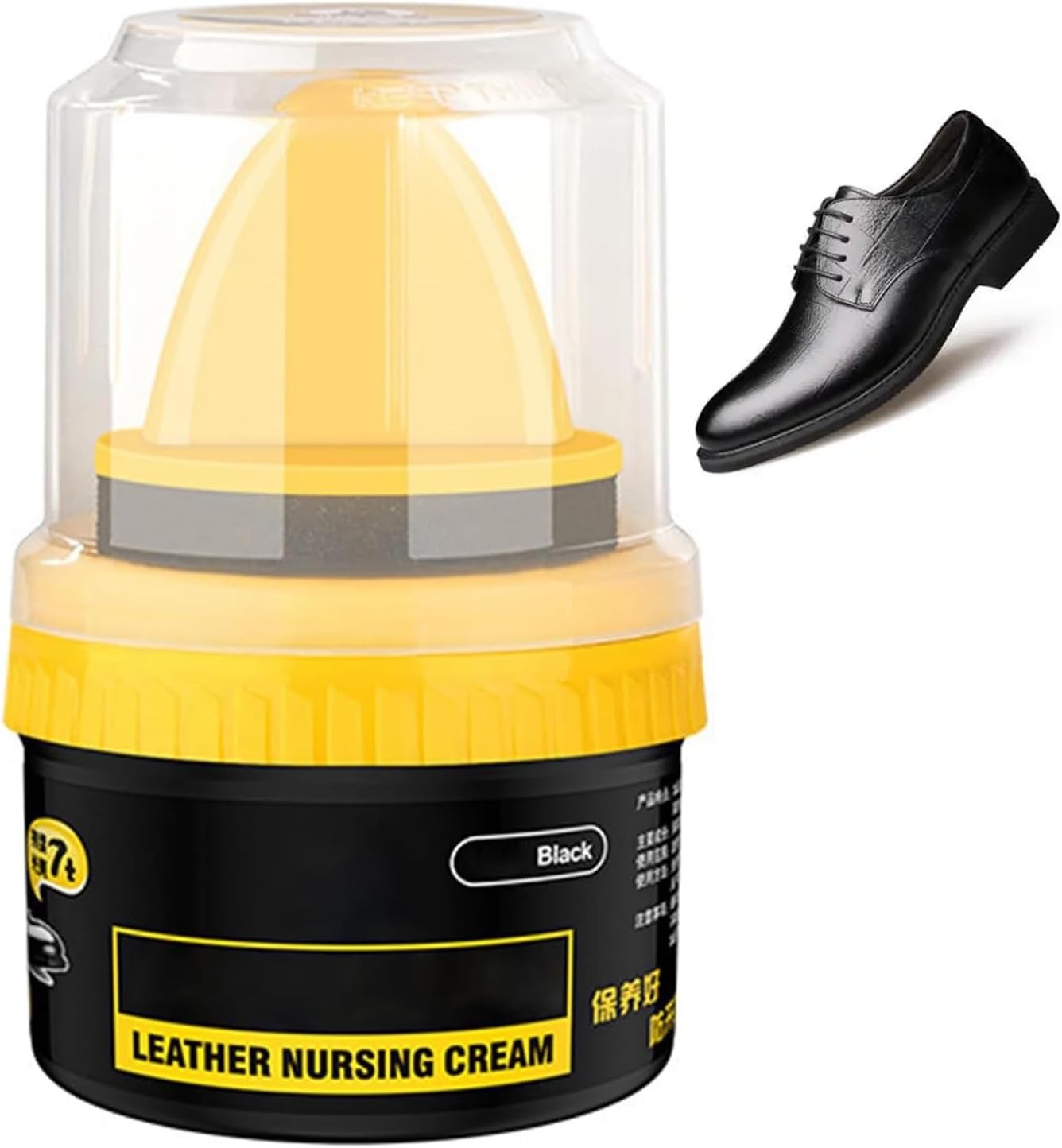 Picture of Leather Repair & Care Cream – Liquid Shoe Polish with Sponge | Universal Leather Balm for Shoes, Bags & Car Seats | Scratch Repair, Color Restore & Shine Enhancer | Premium Quality Leather Care Product- The Asia Express