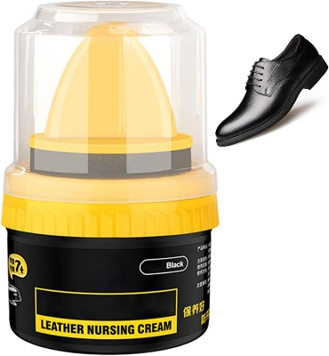 Picture of Leather Repair & Care Cream – Liquid Shoe Polish with Sponge | Universal Leather Balm for Shoes, Bags & Car Seats | Scratch Repair, Color Restore & Shine Enhancer | Premium Quality Leather Care Product- The Asia Express