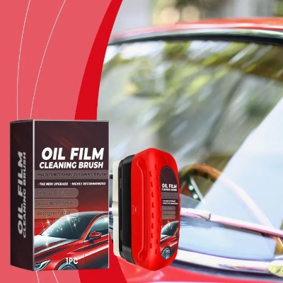 Picture of Automotive Oil Film Cleaning Brush, Glass Cleaning Board, Car Glass Oil Film Removal Cleaner, Powerful Windshield Cleaner & Oil Film Remover, Enhance Visual Effect of Windshield- The Asia Express