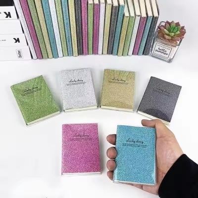 Picture of China Pocket Special Glitter Notepad Mini Sparkly Notebook for Notes, Journaling & School Use- The Asia Express - Multicolor