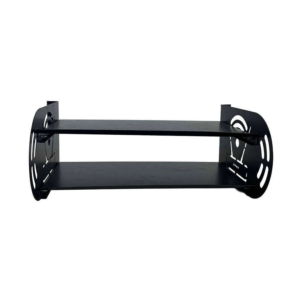 Picture of New Updated Double Layer Router Stand – Wall Mounted 100% Metal WiFi Router Shelf with Laser Cut Design for Home & Office - The Asia Express