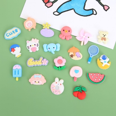Picture of 10pcs 3D Cute Cartoon Stickers – Waterproof 3d Sticker Pack – Notebook, Phone, Laptop Decoration-for Girls and Kids 10 pieces set (10 pcs Set (Random))