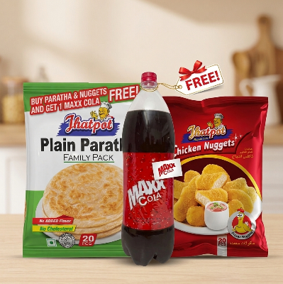 Picture of Buy Partha  & Nuggets and get 1 Maxx cola free