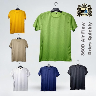 Picture of Men's Polyester Mesh Premium Joggers T-Shirt
