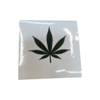 Picture of Marijuana, Green Cannabis Leave Stick Green