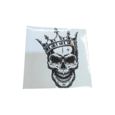 Picture of Skull King Sticker Black