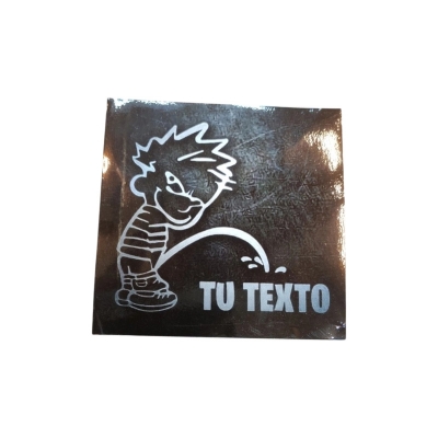 Picture of Tu Texto Sticket Black