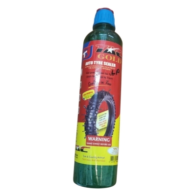 Picture of Auto Tire Sealer Gel For Bike And Car- 500 Ml (1Pcs) Black