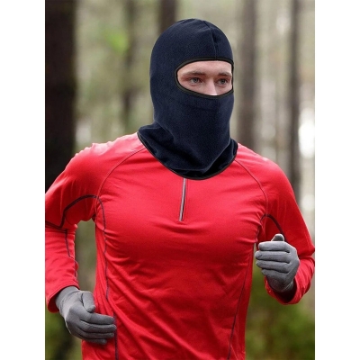 Picture of Winter Ski Mask Windproof Fleece Thermal Full Face Mask For Men Women Black