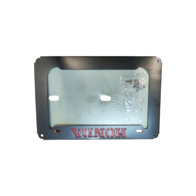 Picture of Honda Digital Number Plate Cover Metal Gold