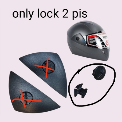 Picture of Gliders Helmet Visor Lock  Black
