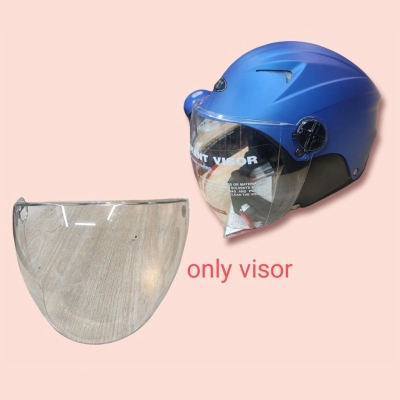 Picture of Studds Ladies Dame Helmet Half Face Visor - ( Clear ) 