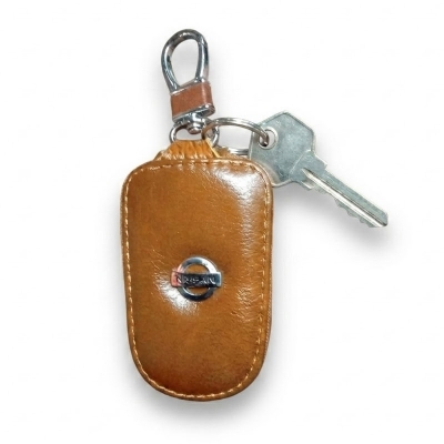 Picture of Unique Design Leather Box Key Ring And Remote Ar Box For Motorcycle Or Car Or Bicycle  Coffee