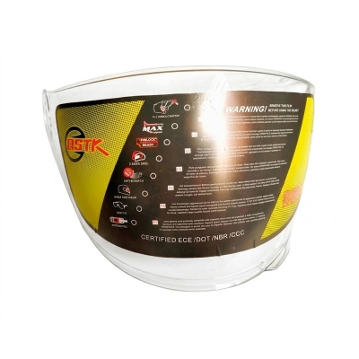 Picture of Yema-619 Helmet Ar Clear Visor Glass  Multicolor