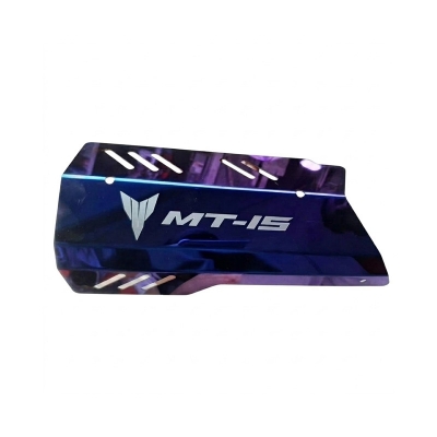 Picture of Silencer Metal Cover For Yamaha Mt15 Blue 