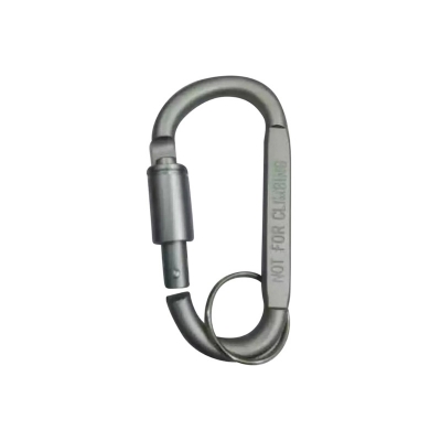 Picture of Man'S Waist Hung Key Ring Anti-Lost Key Ring Silver Color 