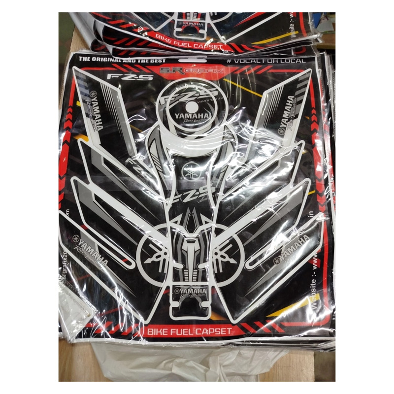 Picture of Yamaha V2 And V3 Full Set Tank Pad Ambos Black