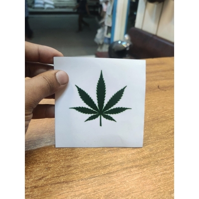 Picture of Marijuana, Green Cannabis Leave Stick Green