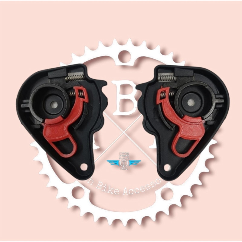 Picture of Studded Thunder Helmet Visor Lock  Black