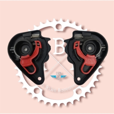 Picture of Studded Thunder Helmet Visor Lock  Black