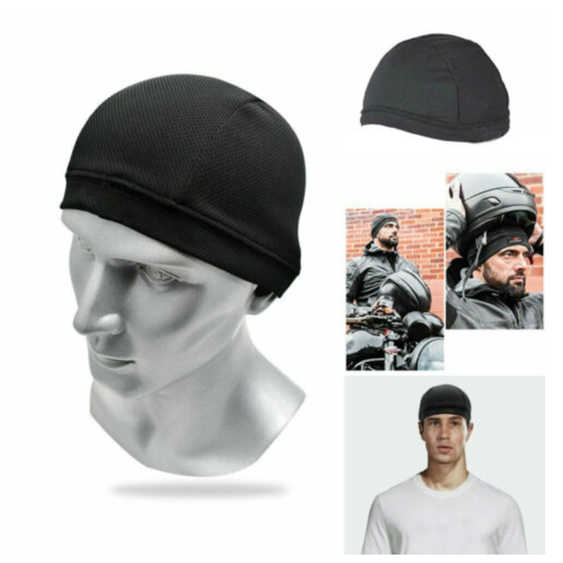 Picture of Quick Dry Motorcycle Helmet Inner Cap Cooling Skull Cap Helmet Inner Liner Cap  