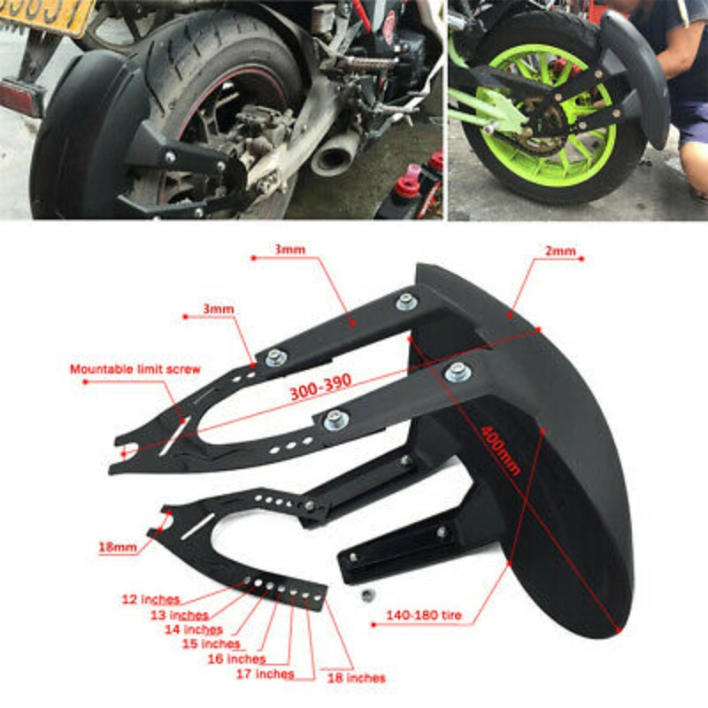 Picture of Fender For Motorcycle Rear Guard/Mudguard Use Any Season For Any Motorcycle Look Beautiful 