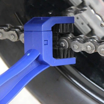 Picture of Motorcycle / Bicycle Bike Chain Cleaner Dirt Remover Cleaning Brush Tool 