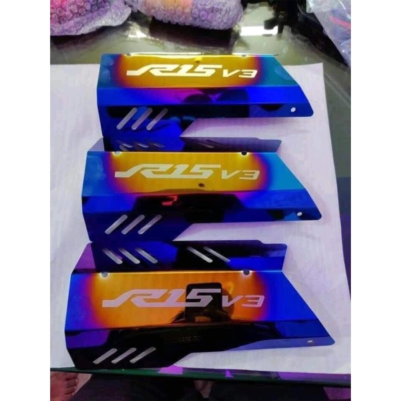 Picture of Silencer Metal Cover For Yamaha R15 V3 