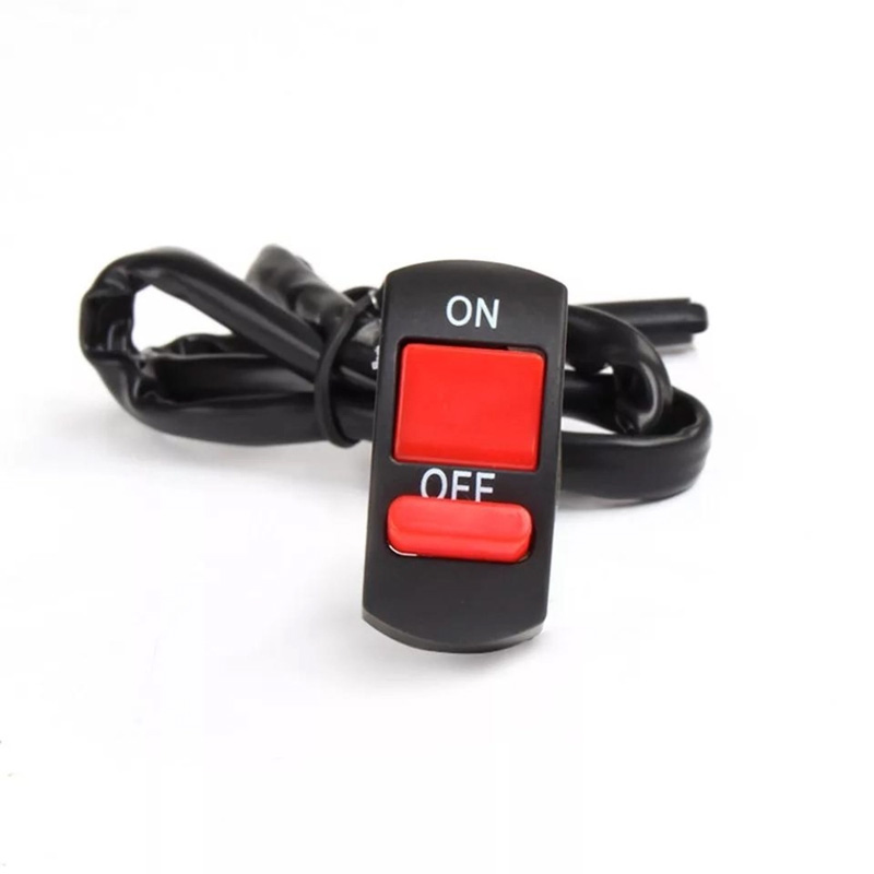 Picture of Generic Motorcycle Fog Light 3 Wire On/Off Switch For Emergency Indicators 