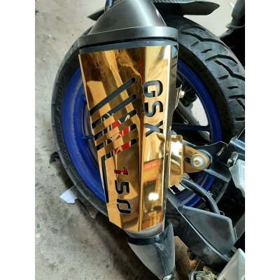 Picture of New Gsx / Gsx-R-150 Silencer Metal Cover 