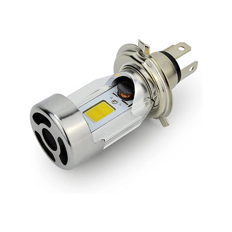 Picture of Motoled H4 Led Headlight Bulb H/L High Low Dual Beam 20W X2 2000Lm Motorbike 