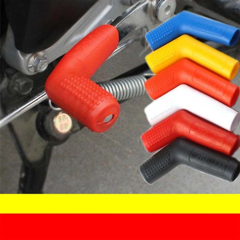 Picture of Universal Motorcycle Gear Shift Lever Rubber Sock Gear Shifter Boot Shoe Shift Case Protectors Covers 