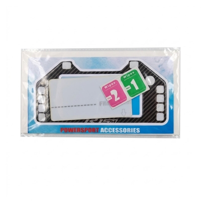 Picture of Yamaha R1M Meter Protector Ambos Sticker Black