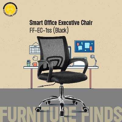 Picture of Executive Chair FF-EC-01ss (Black)  Smart Office Executive Chair