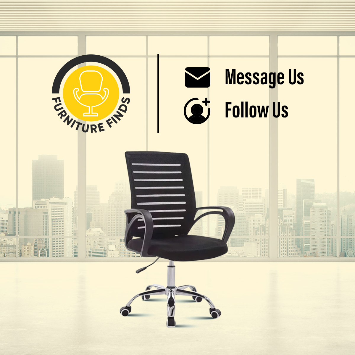 Picture of Executive Chair FF-Ec-02ss (Black) Office Executive Chair(9k Model)