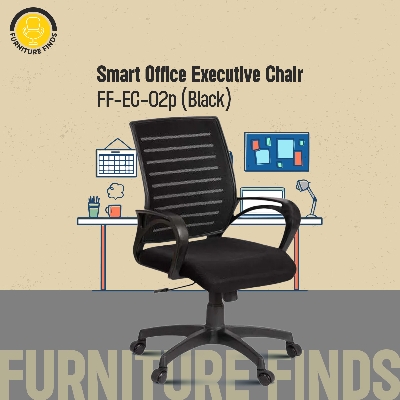 Picture of Executive Chair FF-EC-02p Black Smart Office Executive Chair (9k Model)