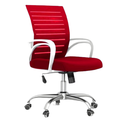 Picture of FF-EC-02ss Executive Chair White&Red