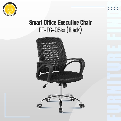 Picture of FF-EC-05ss ( Steel Base)  Smart Office Executive Chair  (11k)
