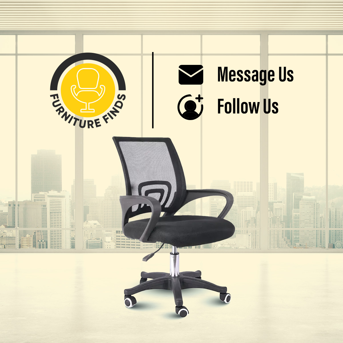 Picture of FF-EC-01p Multicolor Executive Chair (Black)