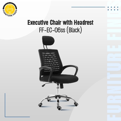 Picture of FF-EC-06ss Executive chair with headrest (Goal Mesh)