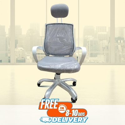 Picture of FF-ec-07ss (Full White) smart Office Executive Chair with Headrest (V-Mesh) (White)