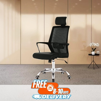 Picture of Smart Office Executive Chair with Headrest FF-EC-15ss Black Colour (38 Model)