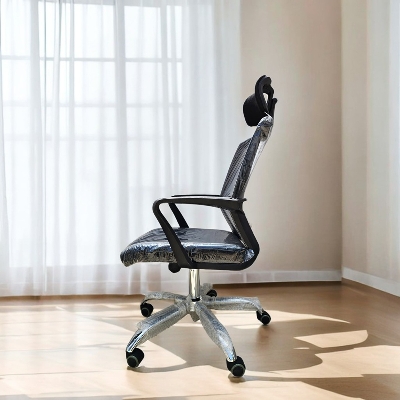 Picture of Smart Office Executive Chair with Headrest FF-EC-15ss Black Colour (38 Model)