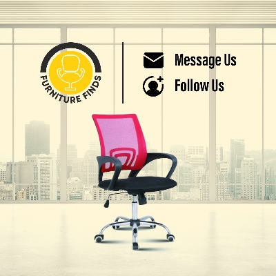 Picture of Executive chair FF-Ec-01ss Red and Black For Smart Office
