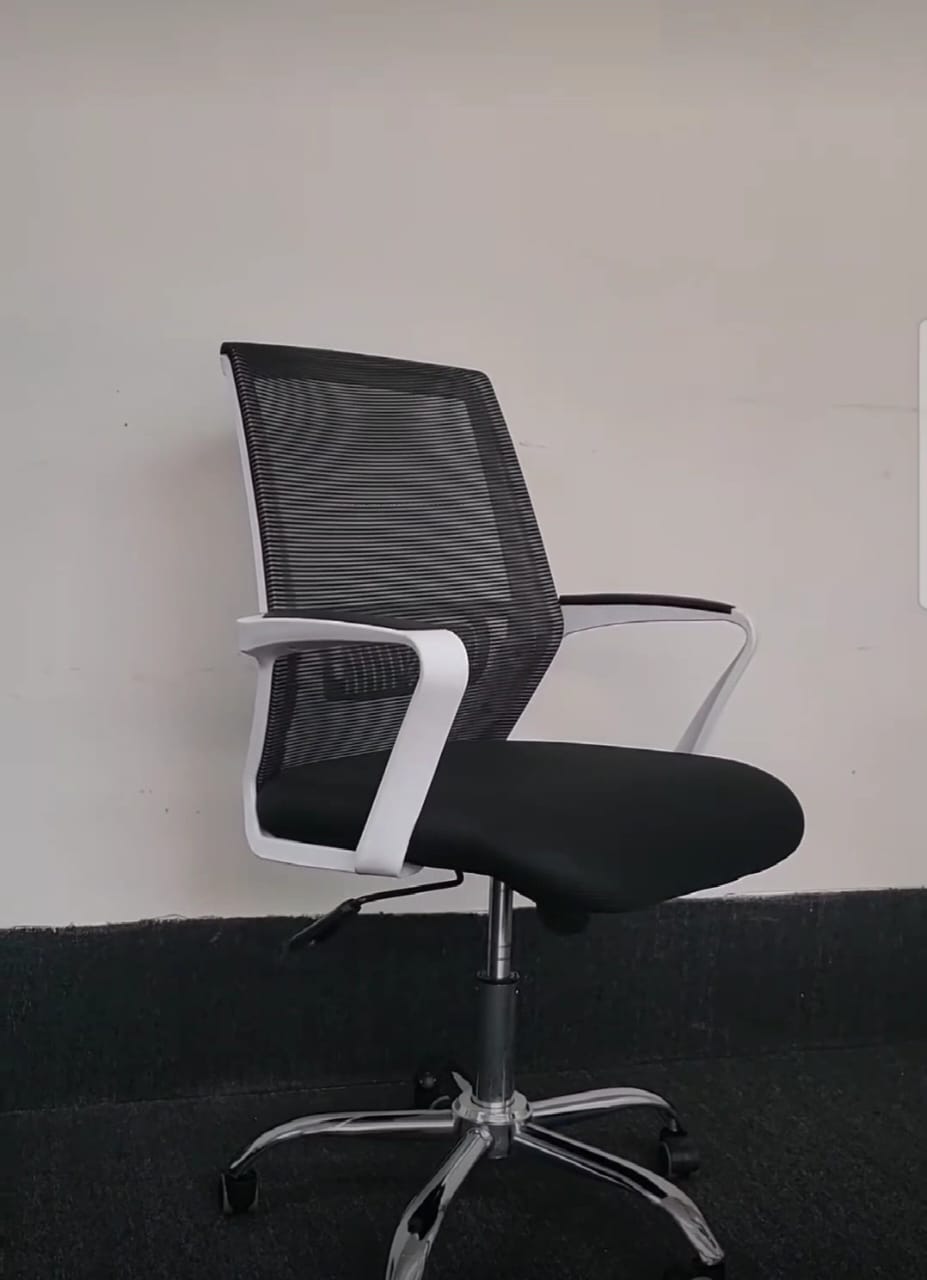 Picture of Smart Executive Office Chair Black&White (38k) FF-Ec-15ss (Black)
