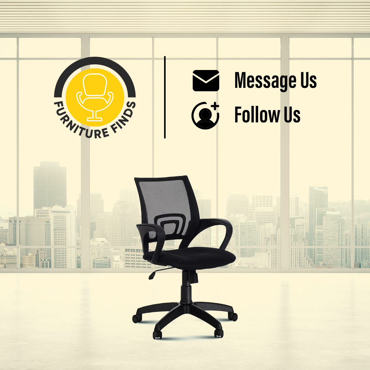 Picture of Office Chair Wheel Black 1pcs (Black)