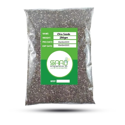 Picture of Premium Chia Seeds 250gm - Nutritious Health-Choice Granola Ingredient