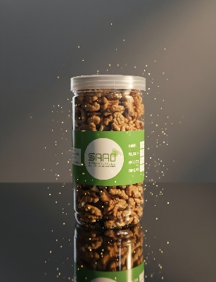 Picture of Premium Natural Walnuts 250gm Jar - Healthier Choice, Cholesterol-Free, Organic