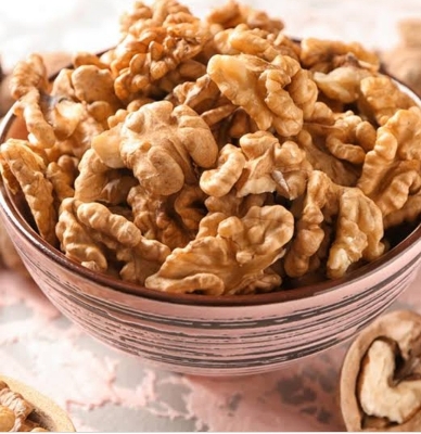 Picture of Premium Natural Walnuts 250gm Jar - Healthier Choice, Cholesterol-Free, Organic