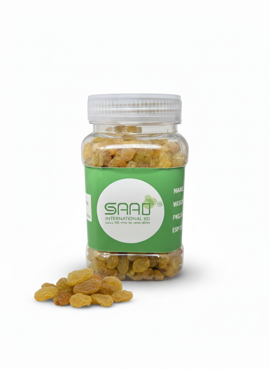 Picture of Golden Raisin Kismis (Seedless) - 250g Jar